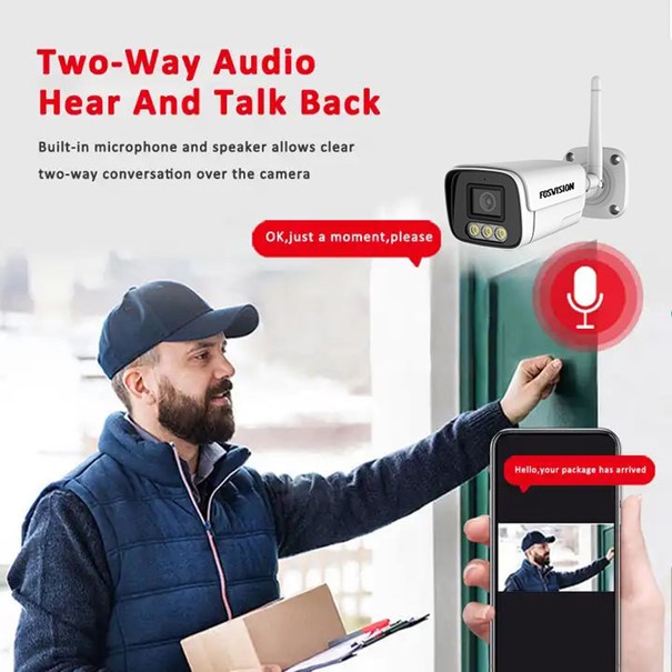 Fos Vision Caméra ip - HD 3MP – Image 3